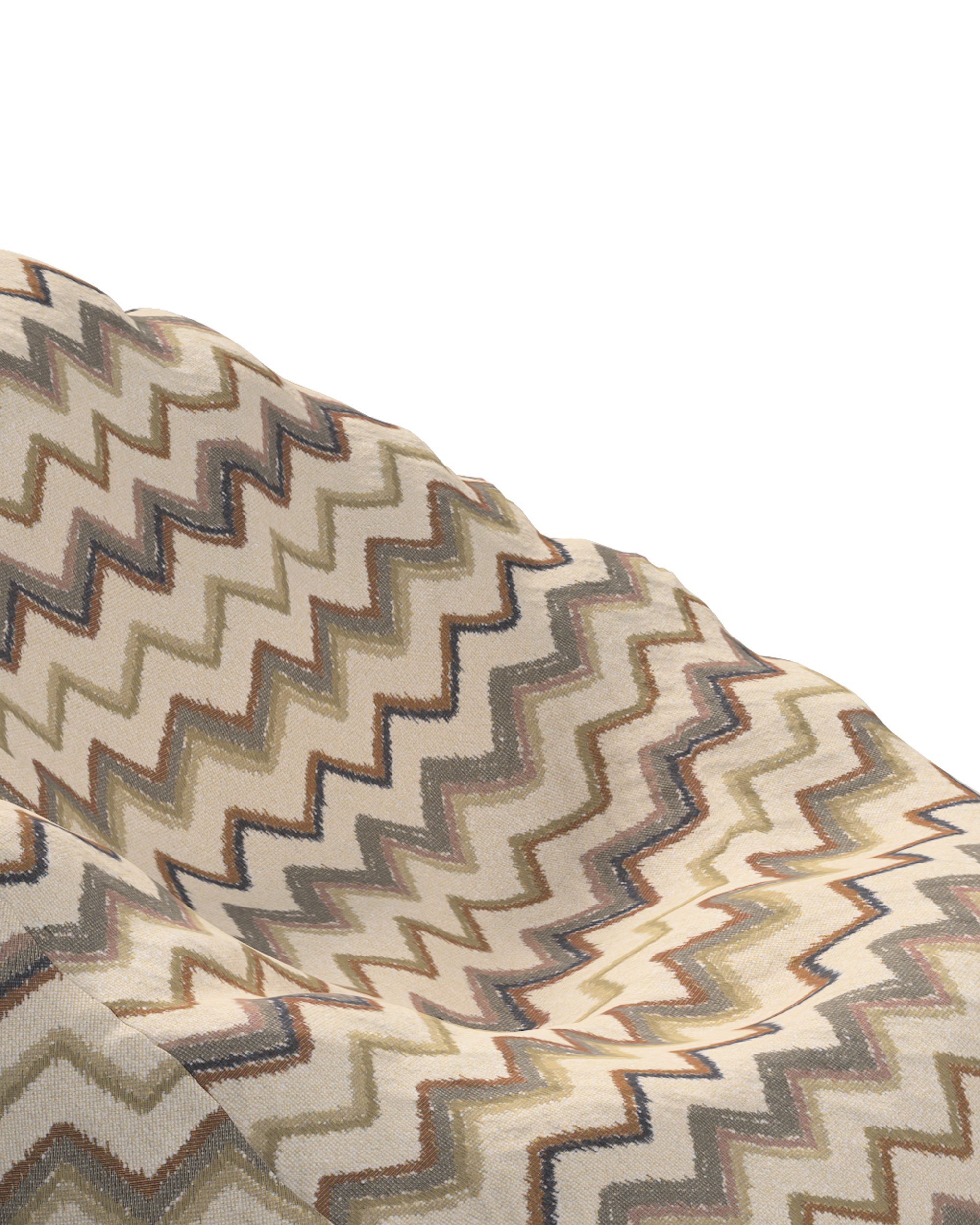Päällinen säkkituoliin väri beige kangas punos, kuvioitu (hover)
