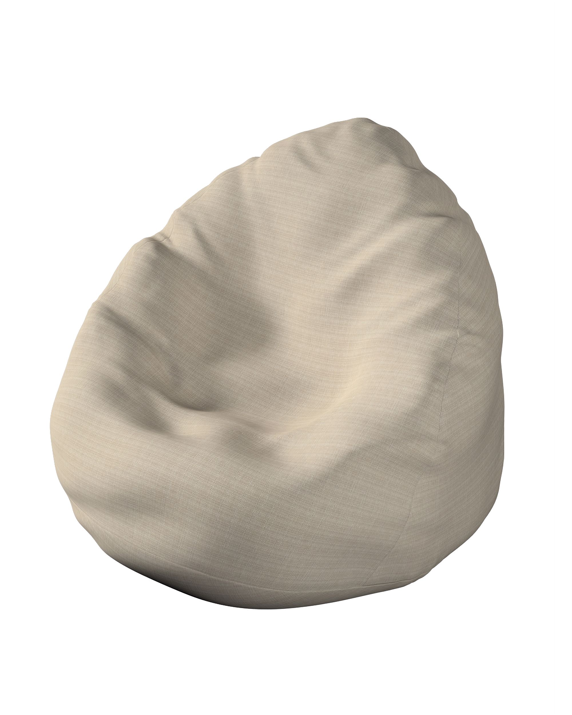 Päällinen säkkituoliin väri beige kangas punos